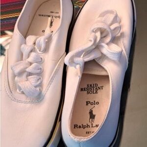 Polo by Ralph Lauren Women's Classic White Sneakers